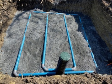 Défrichage terrain puis réalisation terrassement à Causse-et-Diège